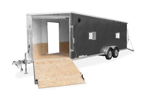 Enclosed Snowmobile/Car Haulerimg