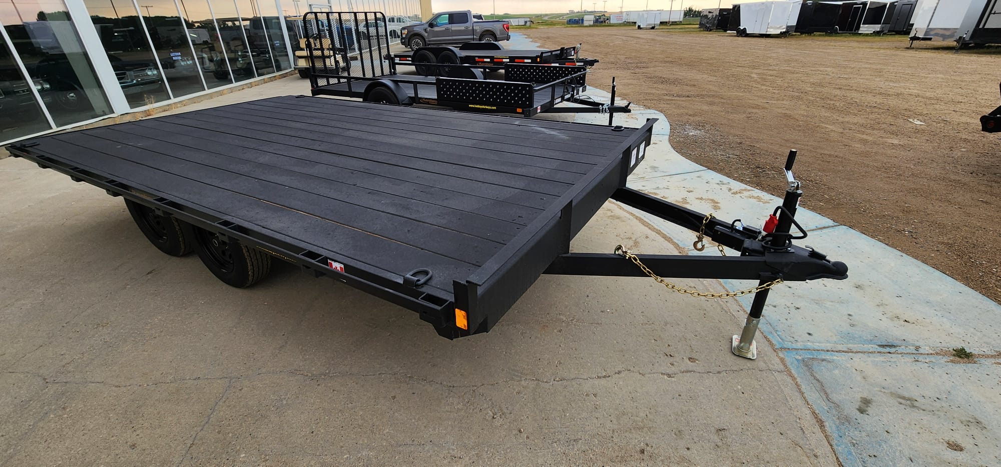 2026 Rainbow Trailers O16A23E Flatbed Trailer