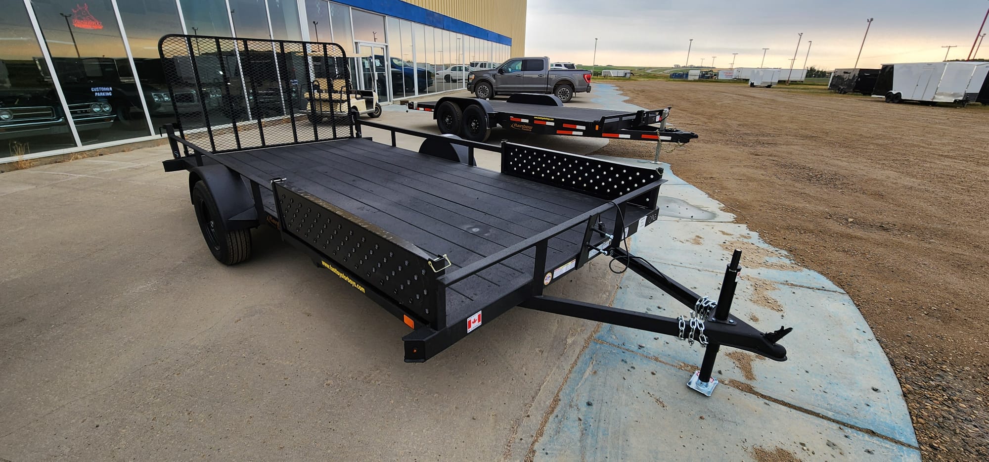 2027 Rainbow Trailers 7X14RSE Utility Trailer