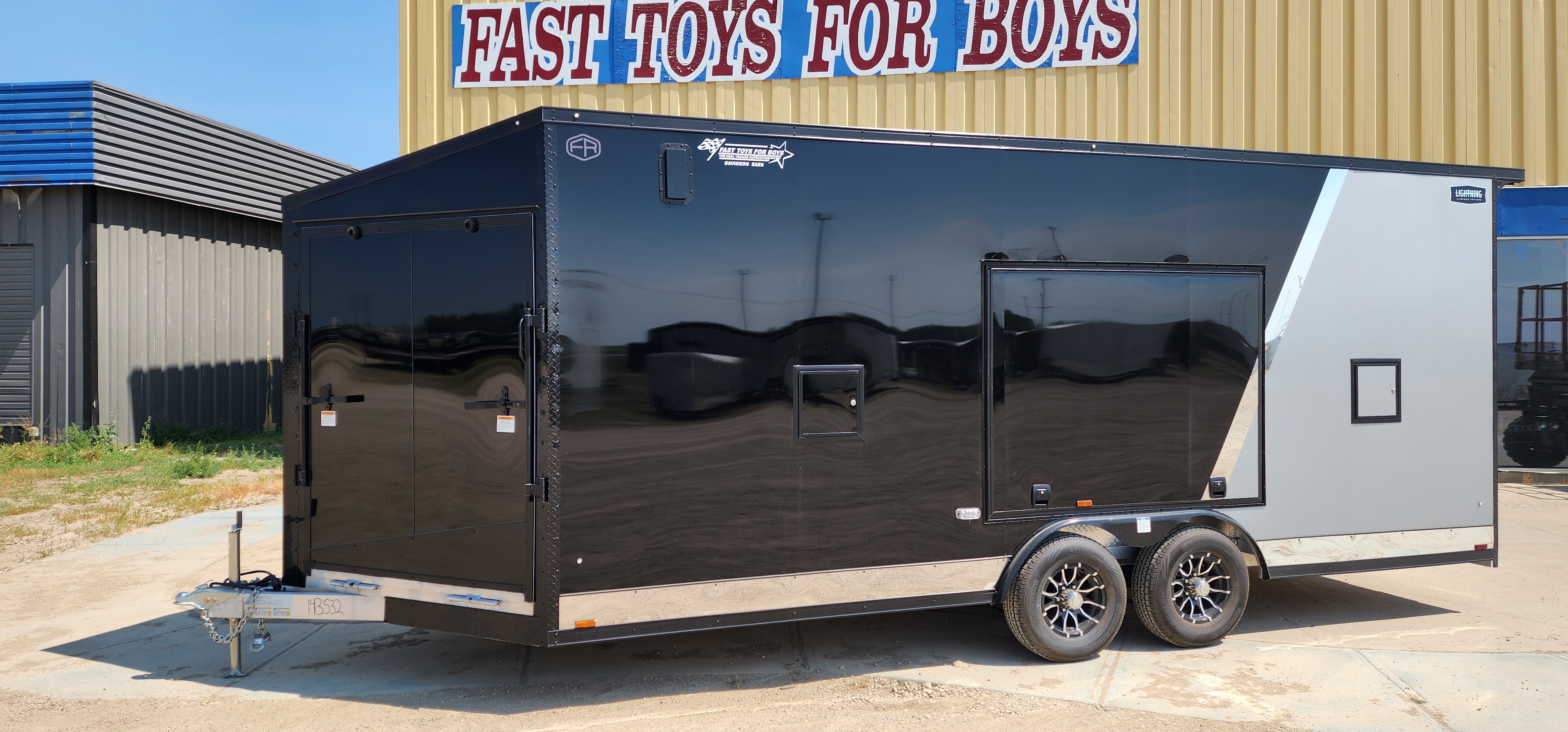2027 Lightning Trailers LTFCH820TA3 Enclosed Car Hauler
