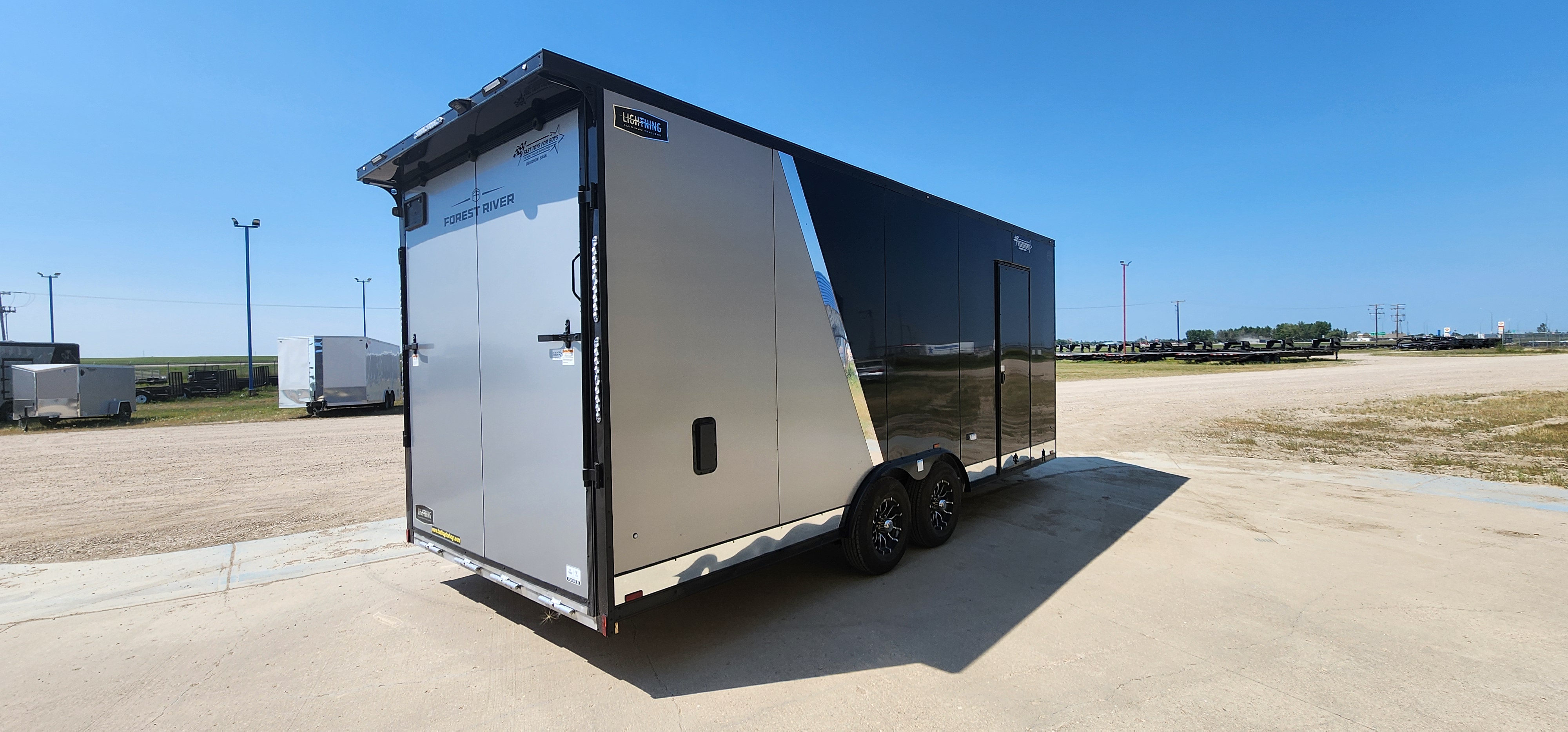 2027 Lightning Trailers LTFCH820TA3 Enclosed Car Hauler