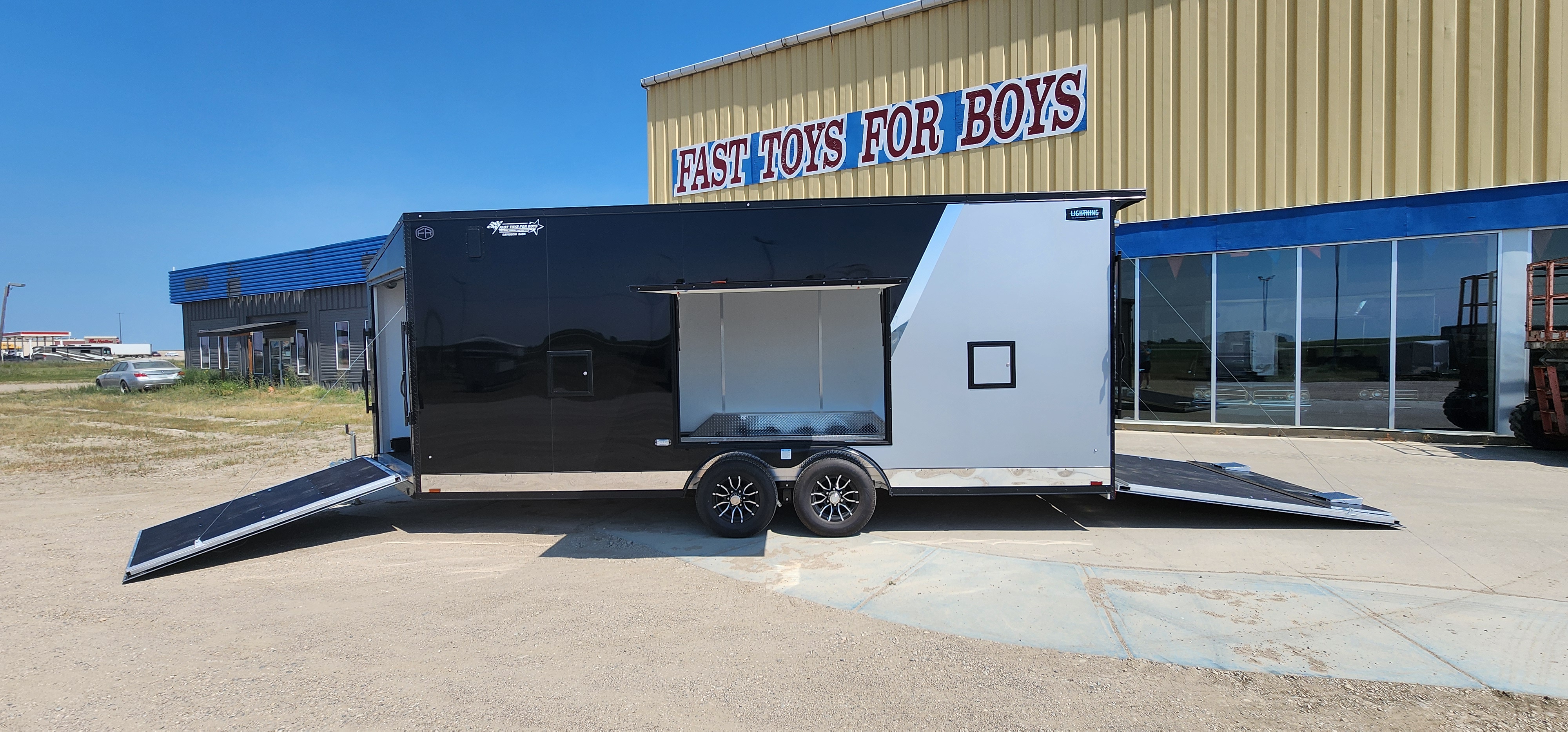 2027 Lightning Trailers LTFCH820TA3 Enclosed Car Hauler
