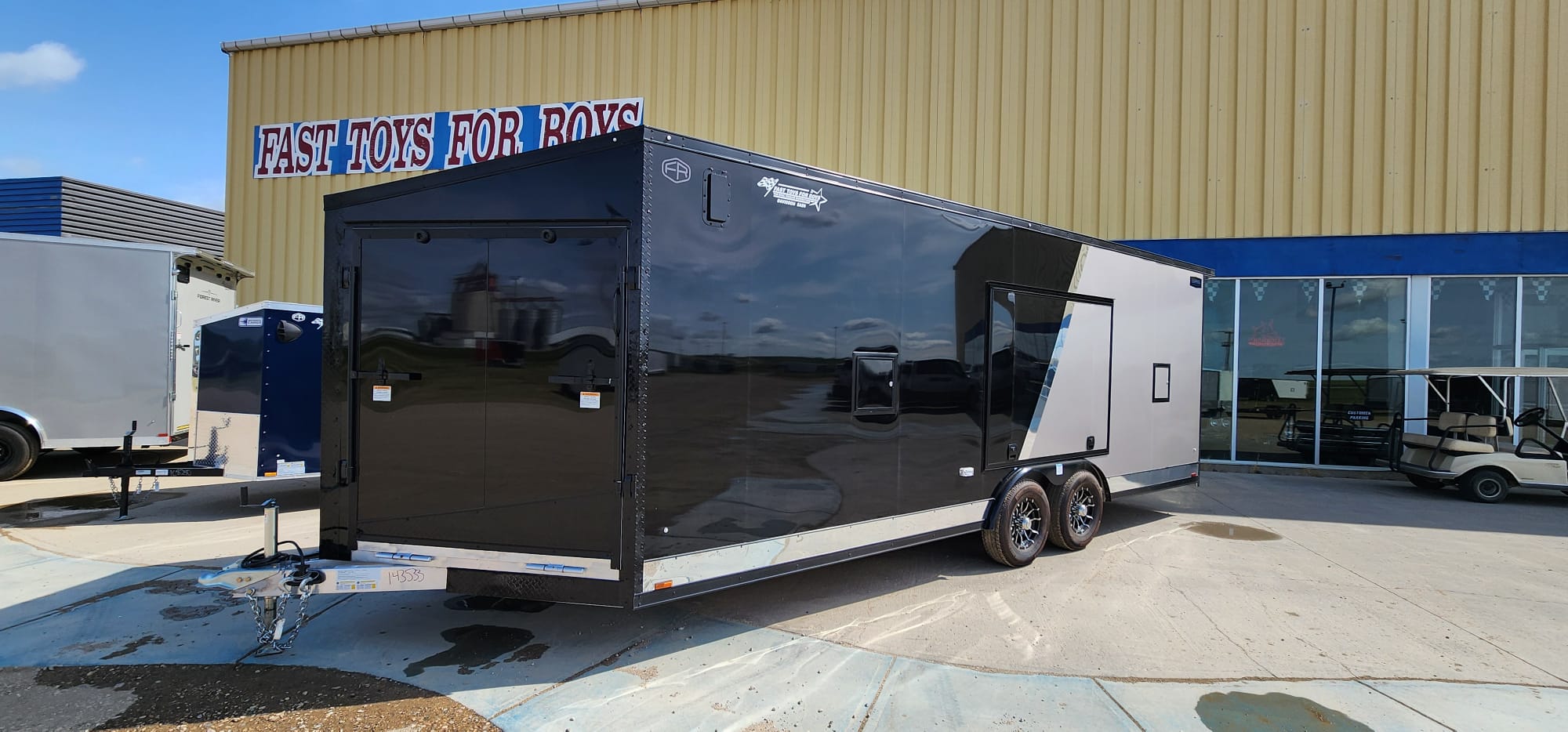 2027 Lightning Trailers LTFCH822TA3 Enclosed Car Hauler