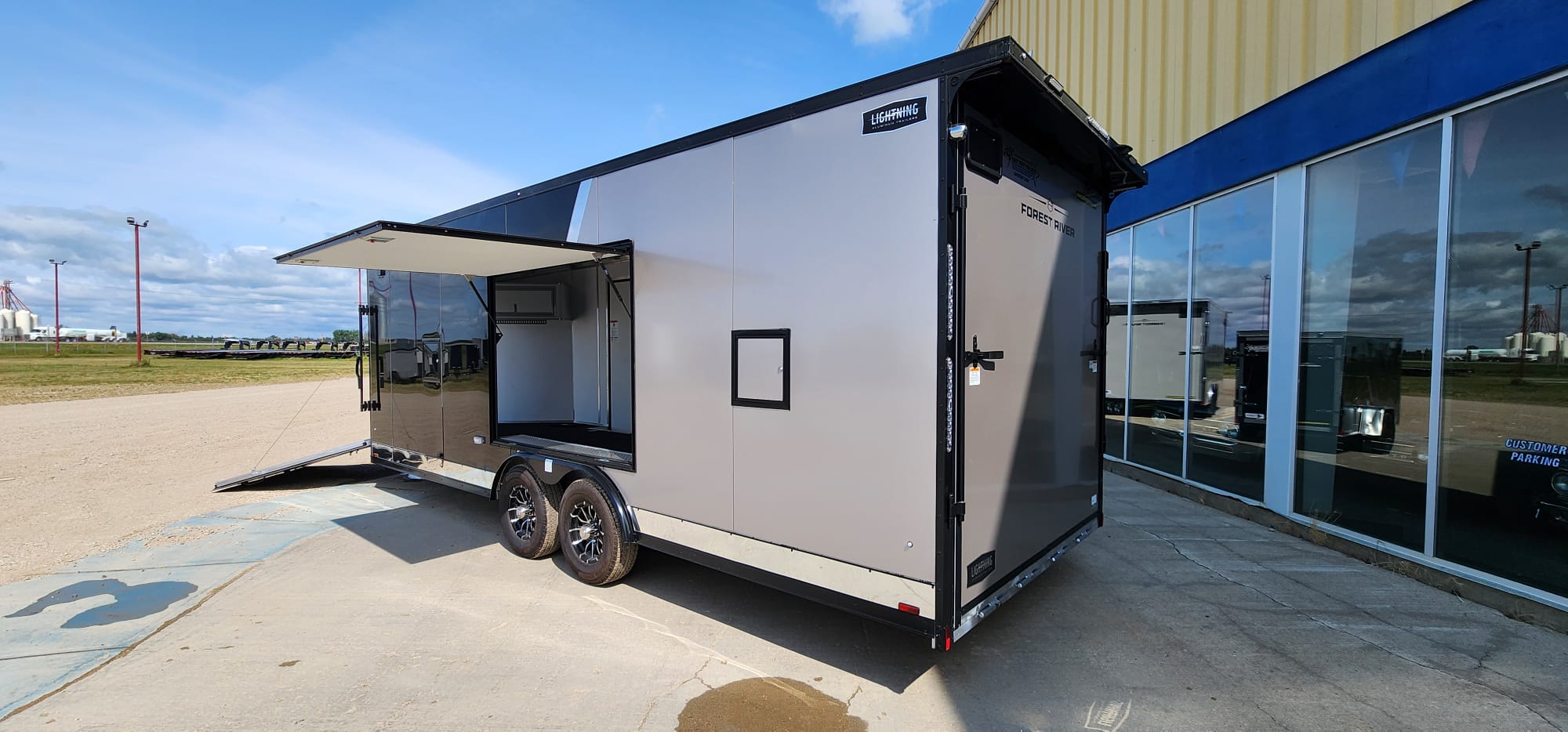 2027 Lightning Trailers LTFCH822TA3 Enclosed Car Hauler