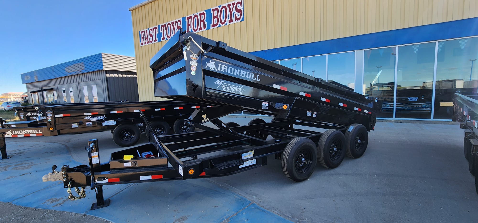 2027 Iron Bull Trailers DTB14 Dump Trailer