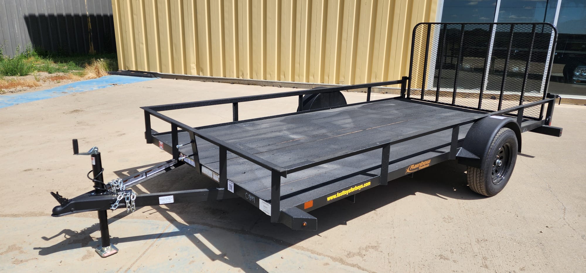 2027 Rainbow Trailers 7X14ASE Utility Trailer