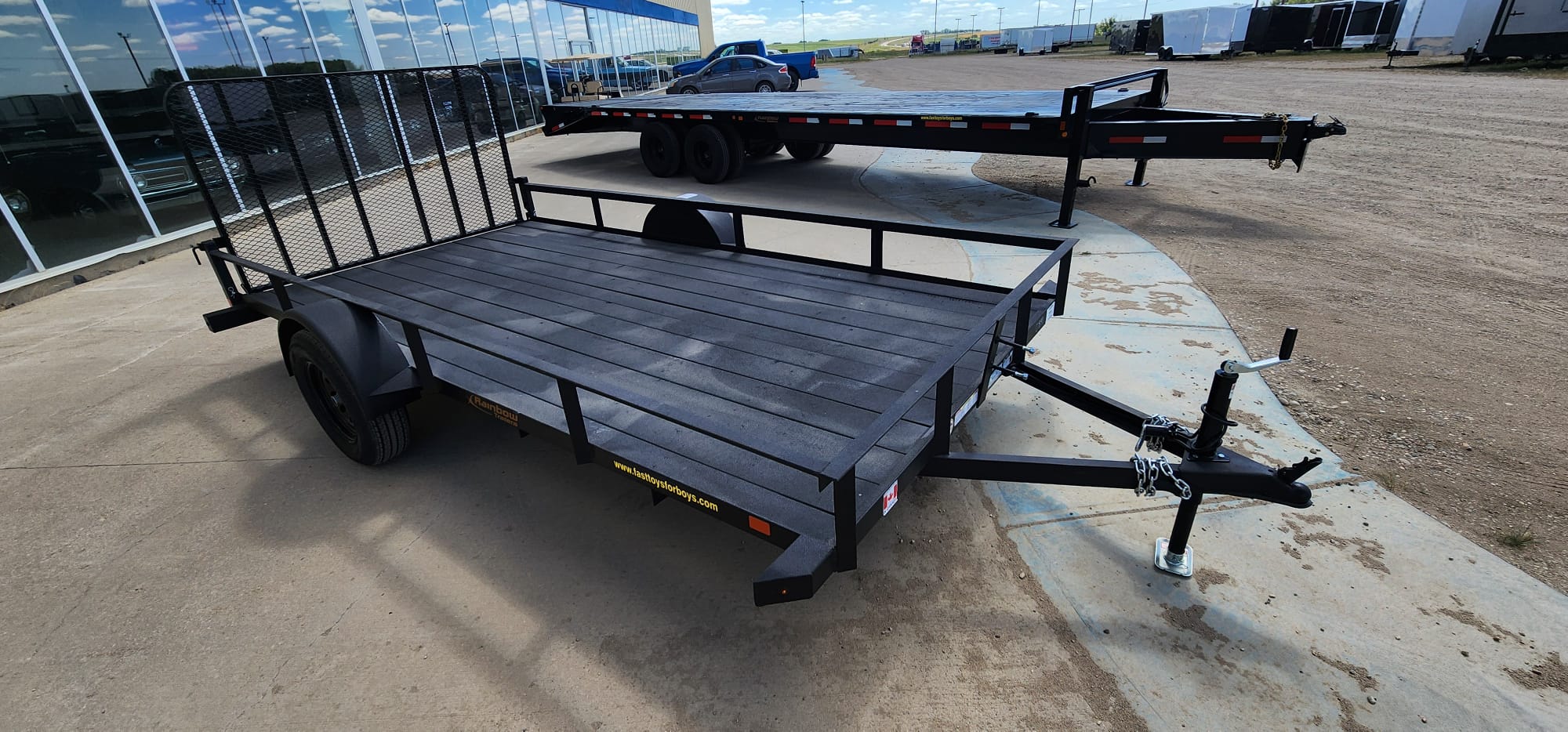 2027 Rainbow Trailers 7X14ASE Utility Trailer
