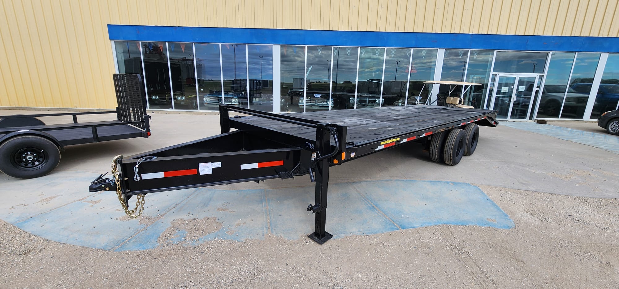 2027 Rainbow Trailers H1020E Pintle Hitch Flatbed Trailer