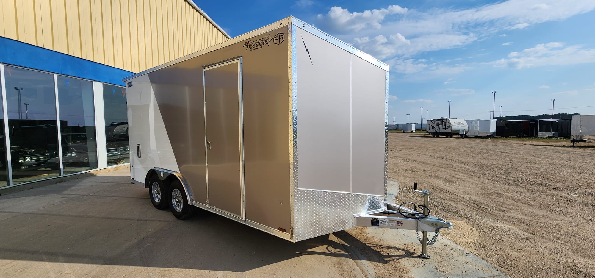 2027 Lightning Trailers LTFCH816TA2 Enclosed Car Hauler