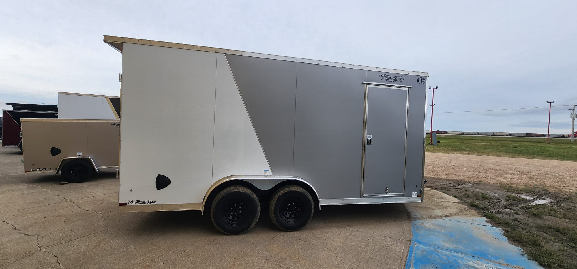 2027 Continental Cargo V-Series VHW7516TA3 Enclosed Cargo Trailer