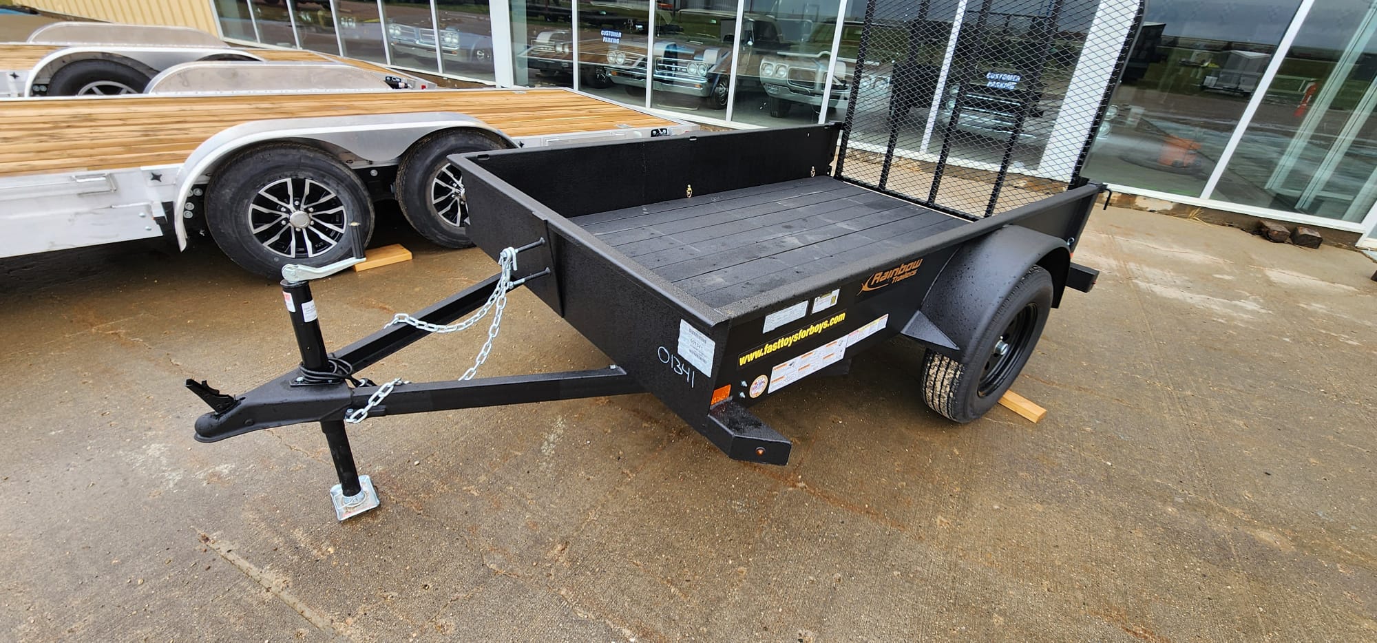 2027 Rainbow Trailers 5X8SSE Utility Trailer