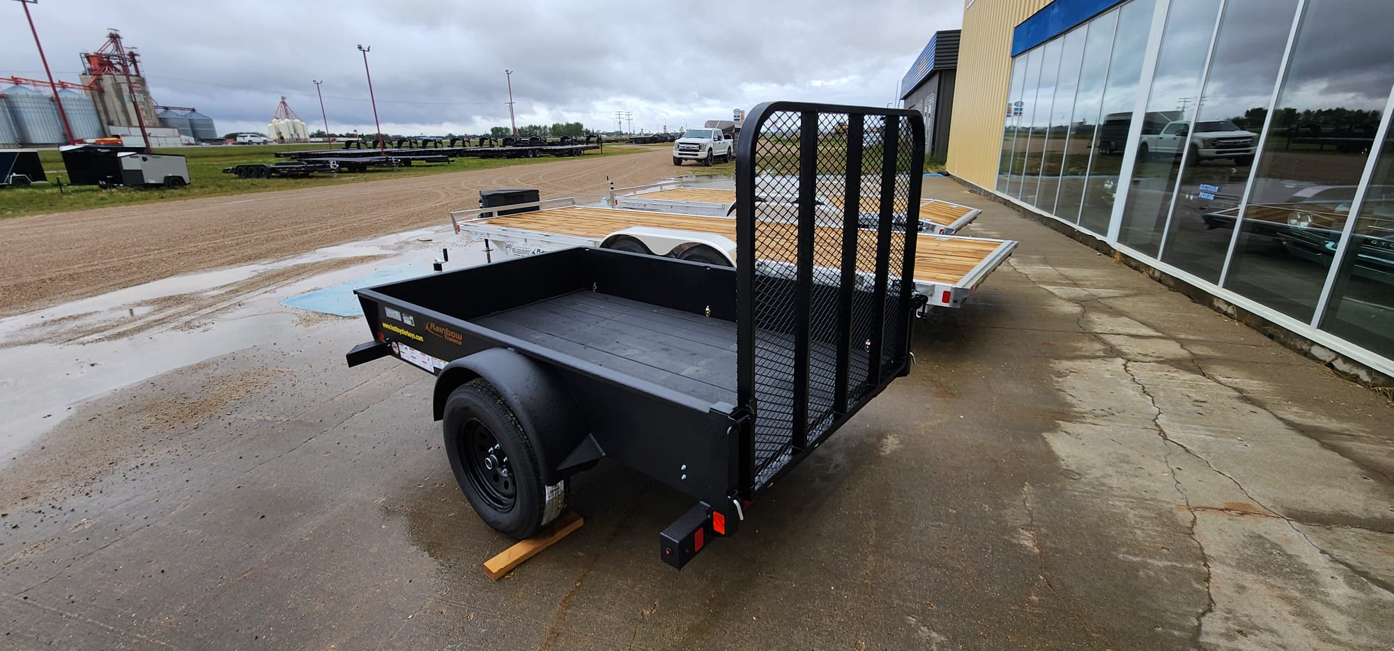 2027 Rainbow Trailers 5X8SSE Utility Trailer