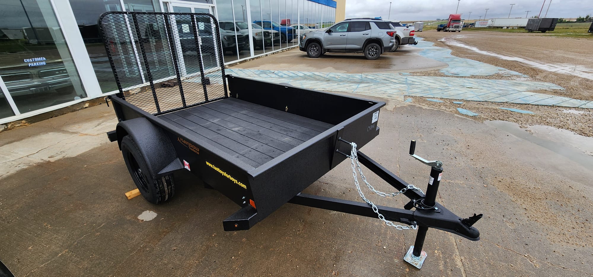 2027 Rainbow Trailers 5X8SSE Utility Trailer